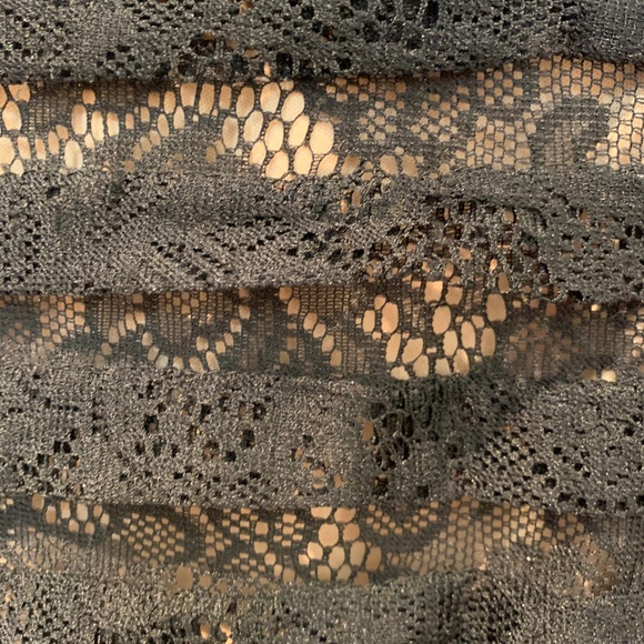 20s Inspired Midi Black Dress - Picture 6 of 8